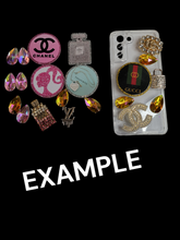 Load image into Gallery viewer, 20pc LARGE PLANARS &amp; METAL CHARMS BLING SET
